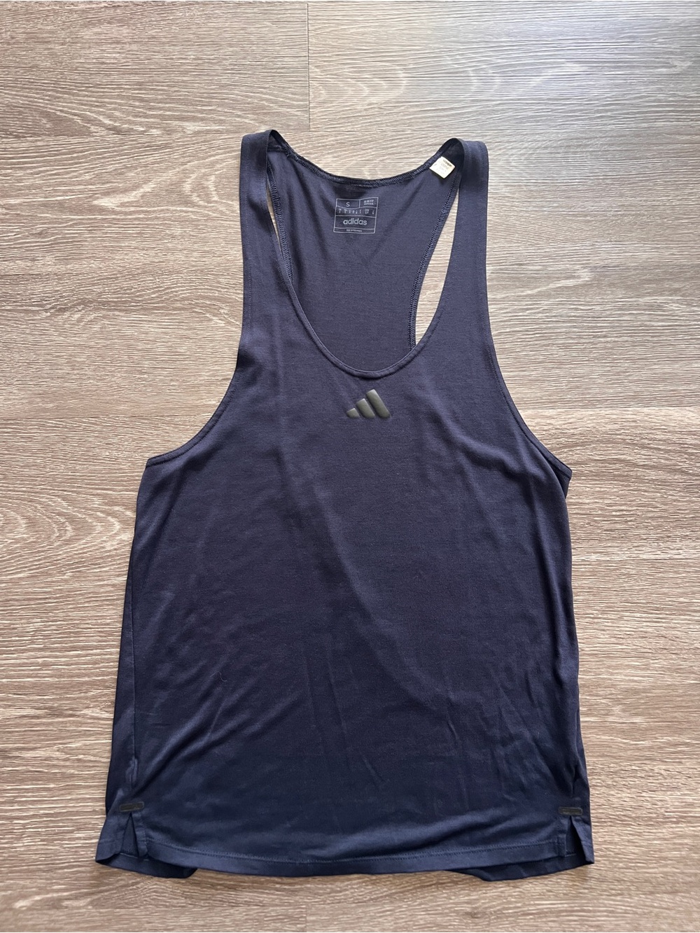 Adidas Navy Blue Men’s Racerback Tank Top